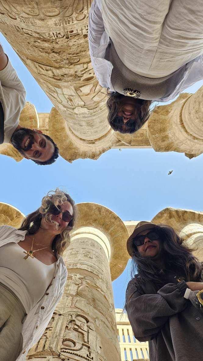 Journey to You group at Karnak Temple